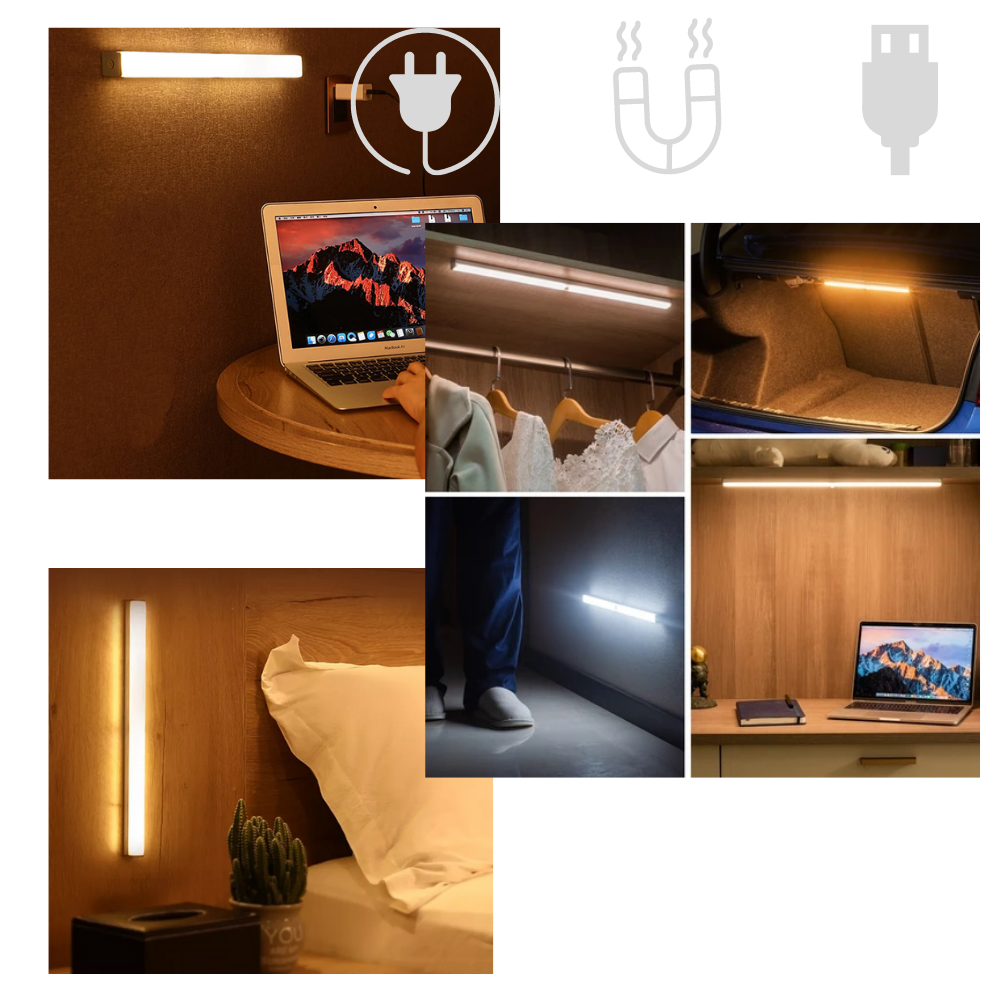 LED Lamp met Magnetische Bewegingssensor Dimbaar