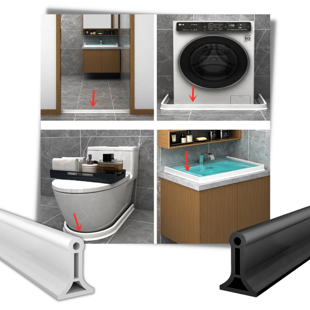 Waterdichte Siliconen Strip voor Kit en Badkamer