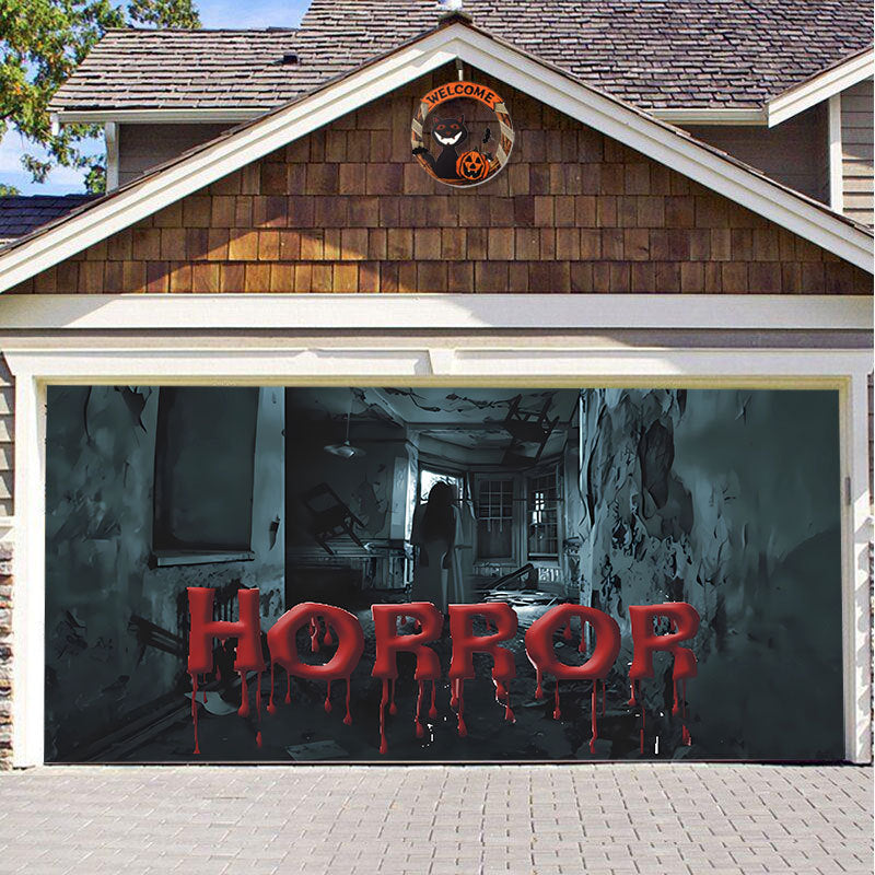 Halloween Garagedeur Shade Spookachtig Decoratie