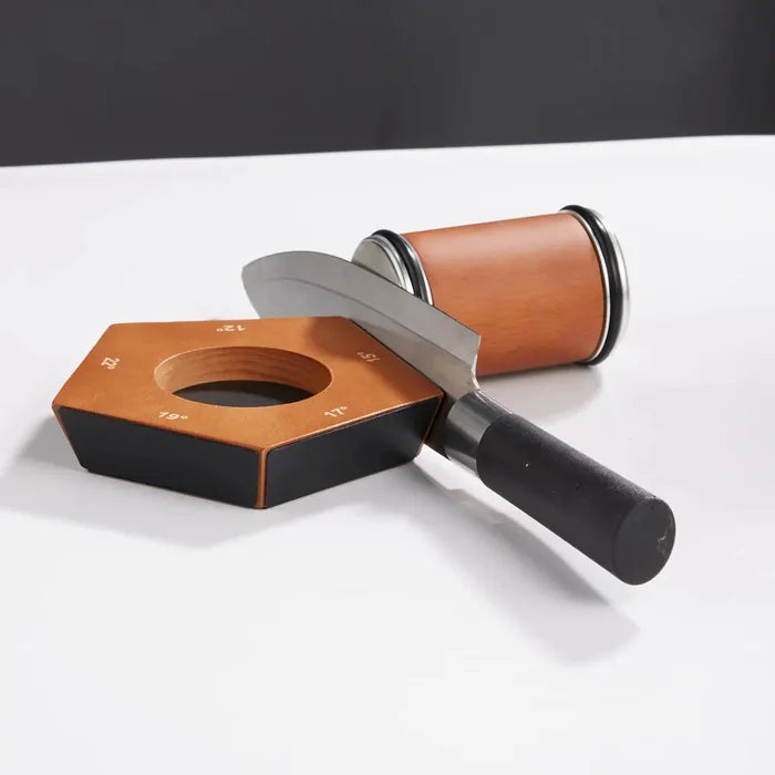 Diamanten Slijper met Hoeksteun voor Mes Handmatig - Velinix