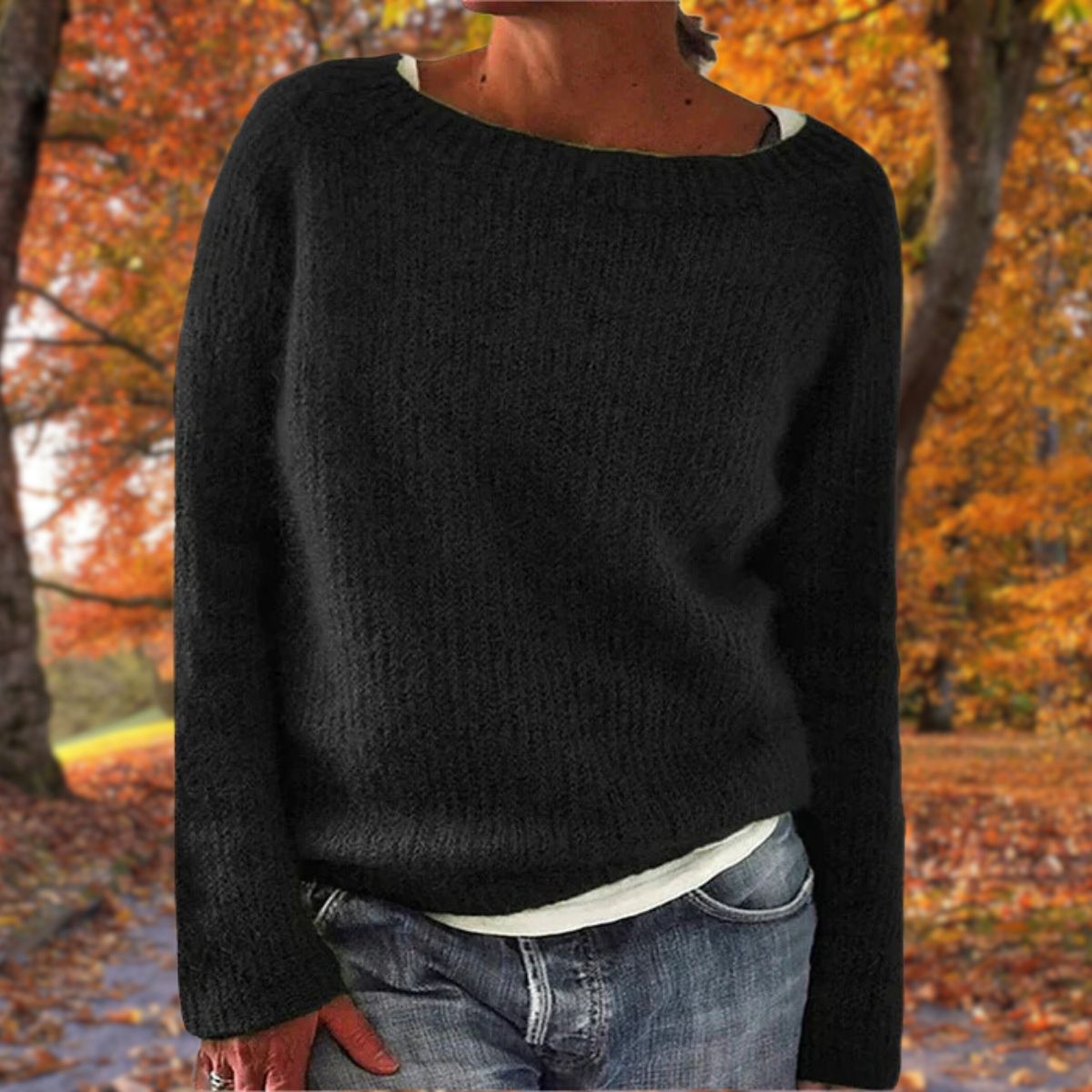Dames Trui Merinowol Zachte Herfsttrui Warm