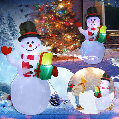 Kerstversiering met Verlichting - Sneeuwman of Kerstboom Ornament