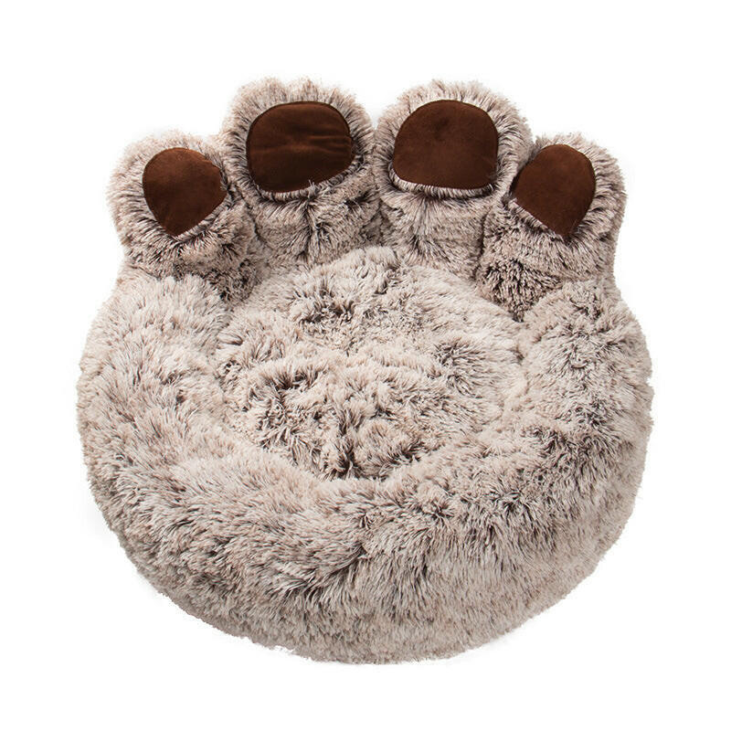 Ronde Hondenmand Groot Pluche Luxe Huisdierbed