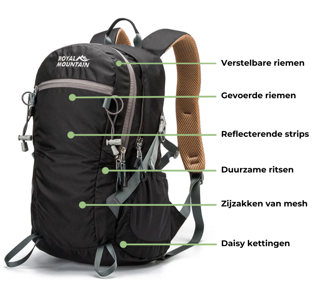 Rugzak 30L Waterdicht Lichtgewicht voor Hiking en Outdoor