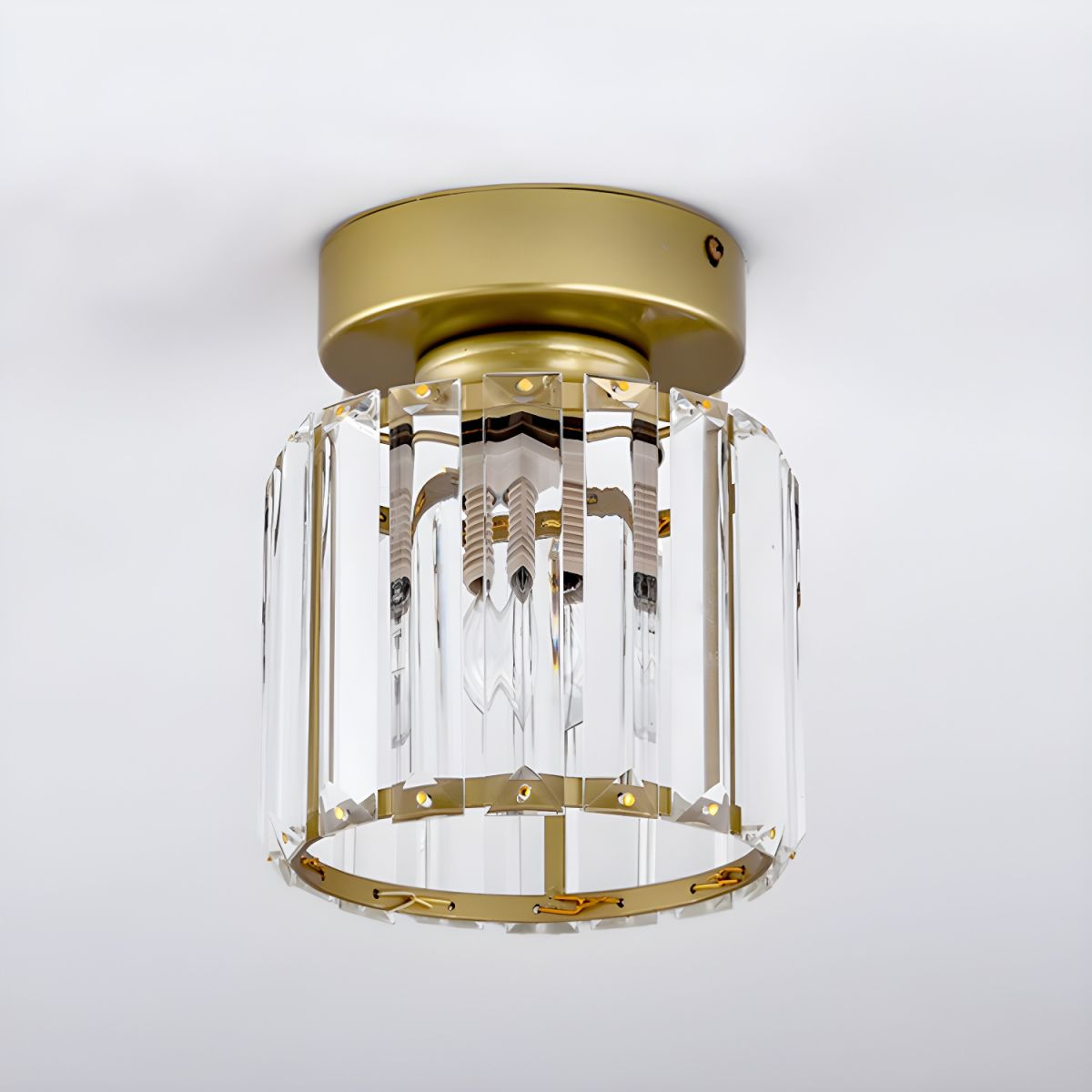 Zwart Plafondlamp Modern LED Flush Design