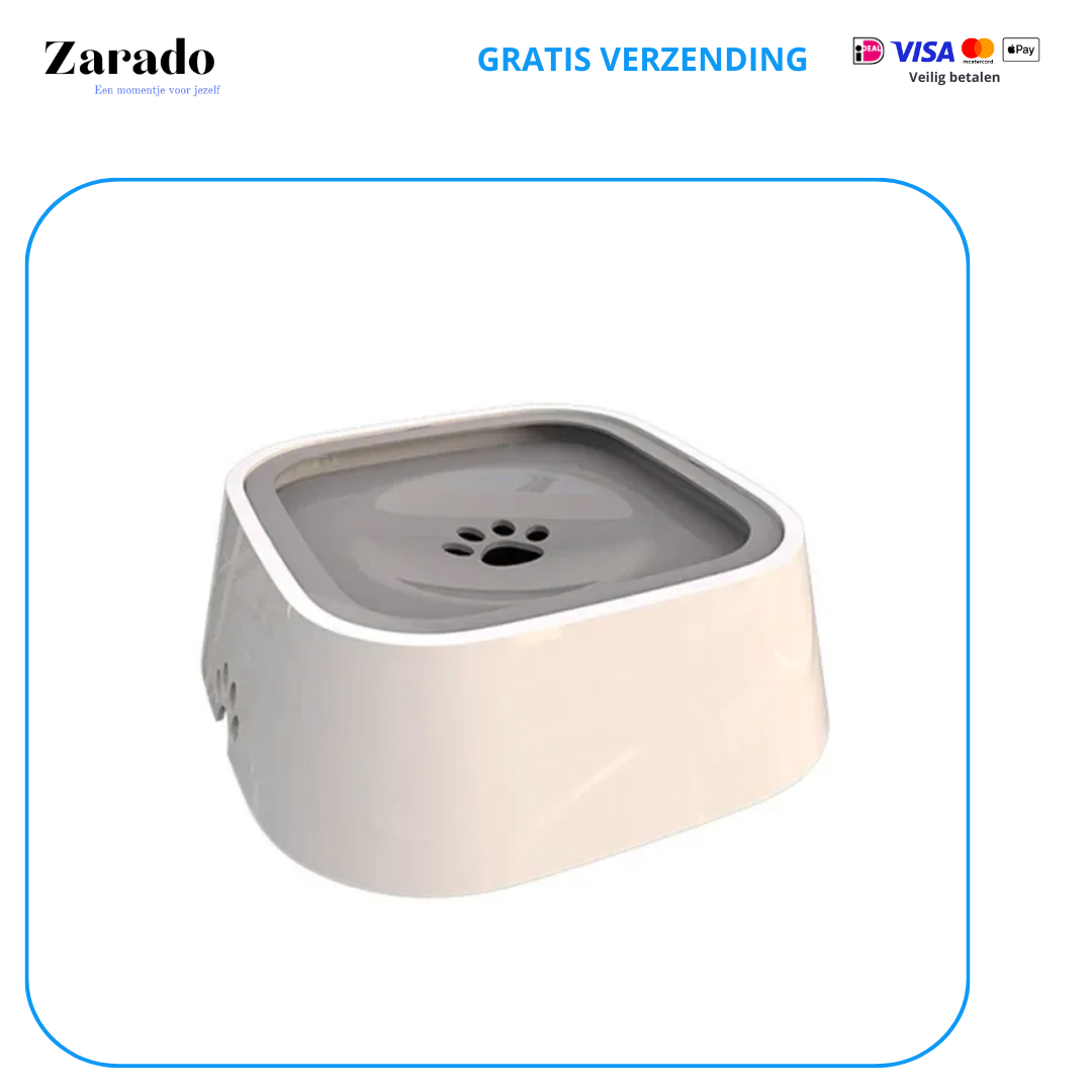 Spatvrije Drinkbak voor Honden en Katten
