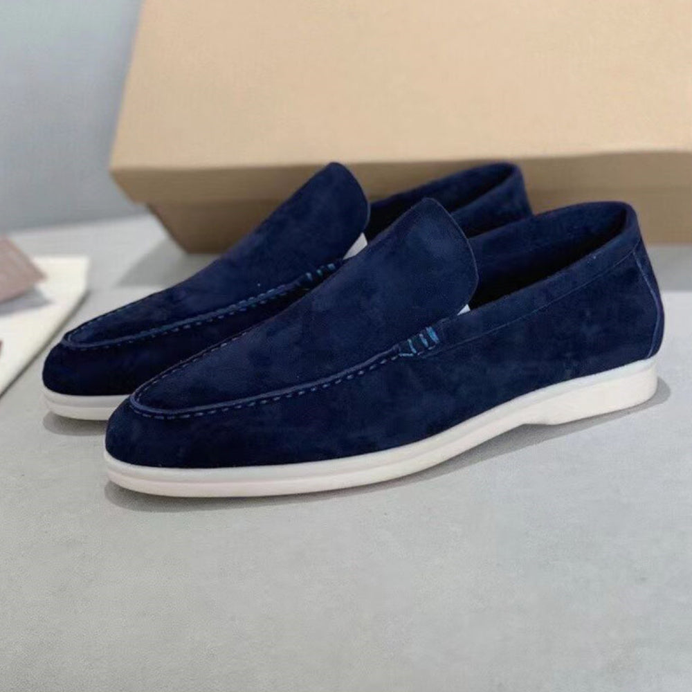 Stijlvolle Suede Loafers voor Mannen Comfortabel en Modieus