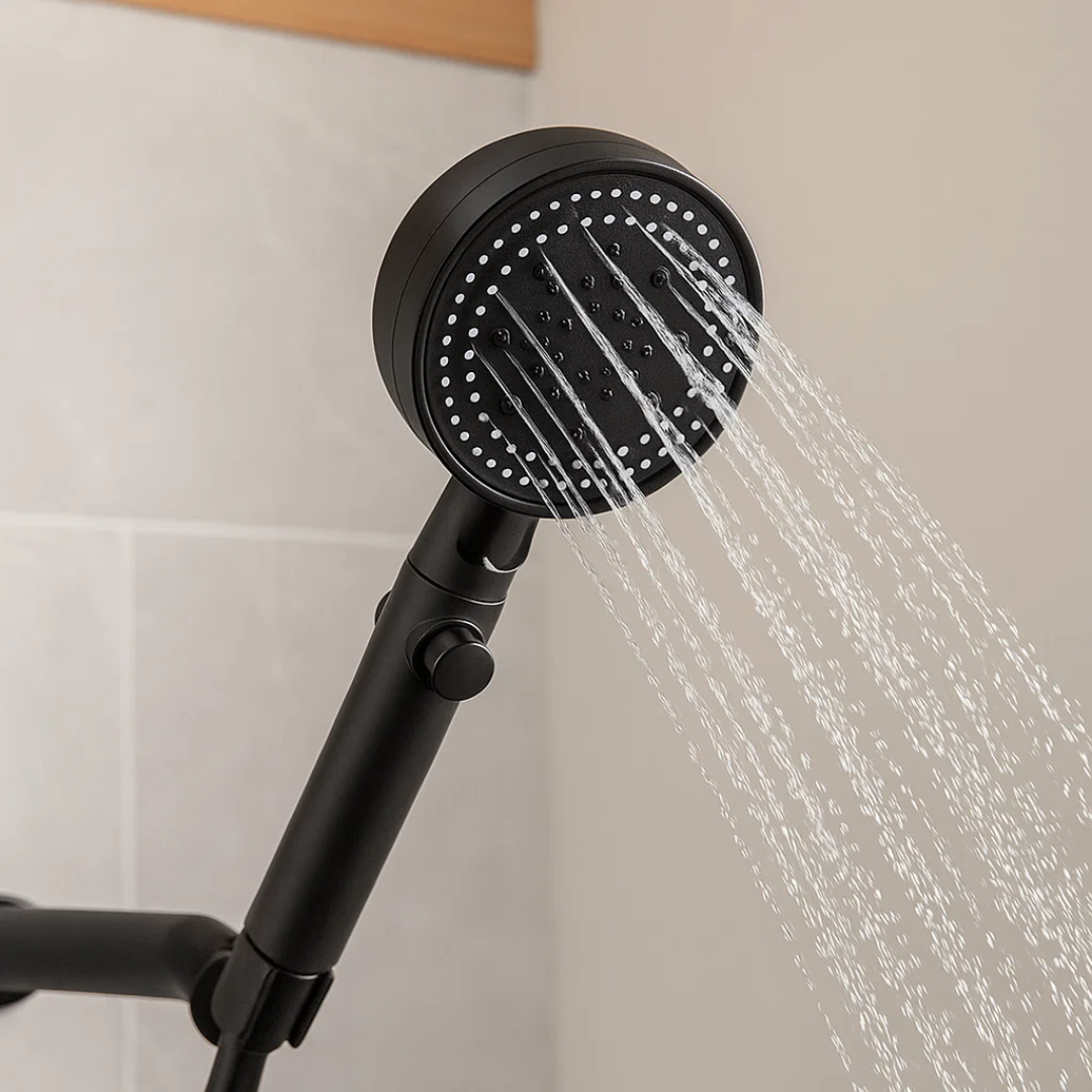 Douchekop Waterbesparend met Verstelbare Stralen