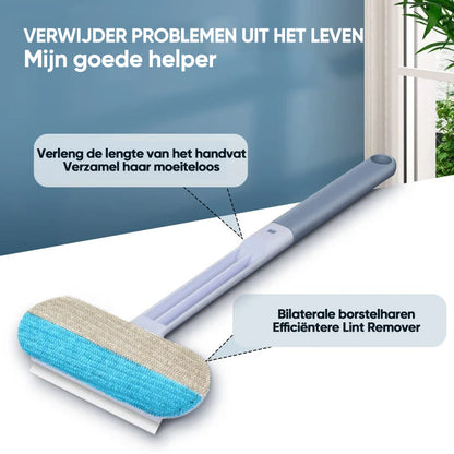 Multifunctionele Borstel voor Schone Haren en Stofverwijdering