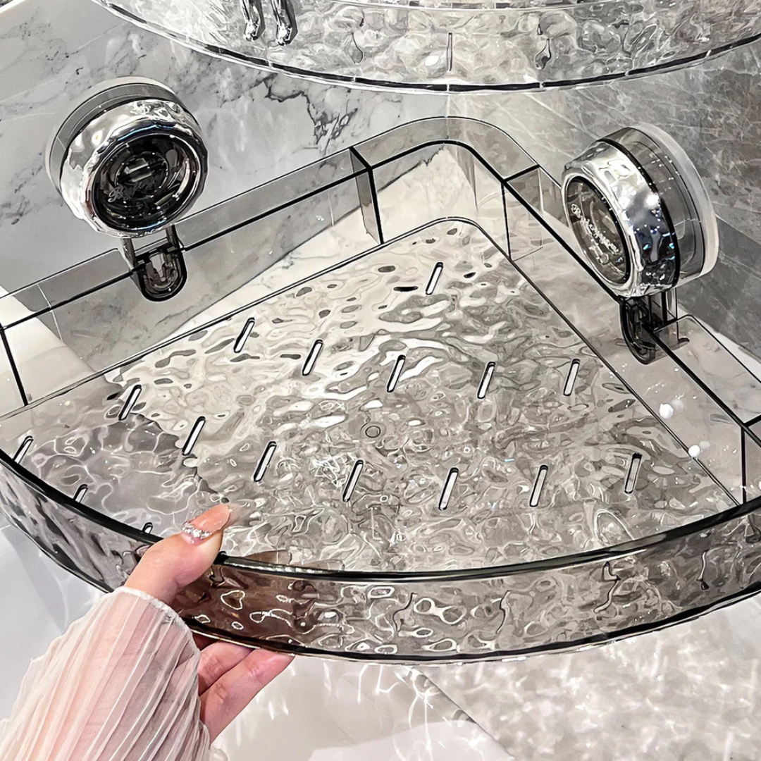 Douche Wandrek Organisator met Zuignap voor Douche en Keuken