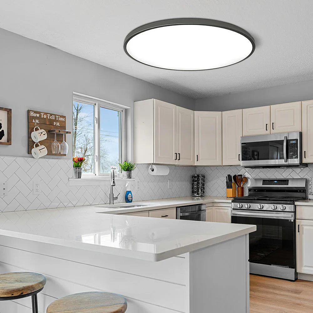 Ronde LED Plafondlamp Modern Minimalistisch Design - Velinix
