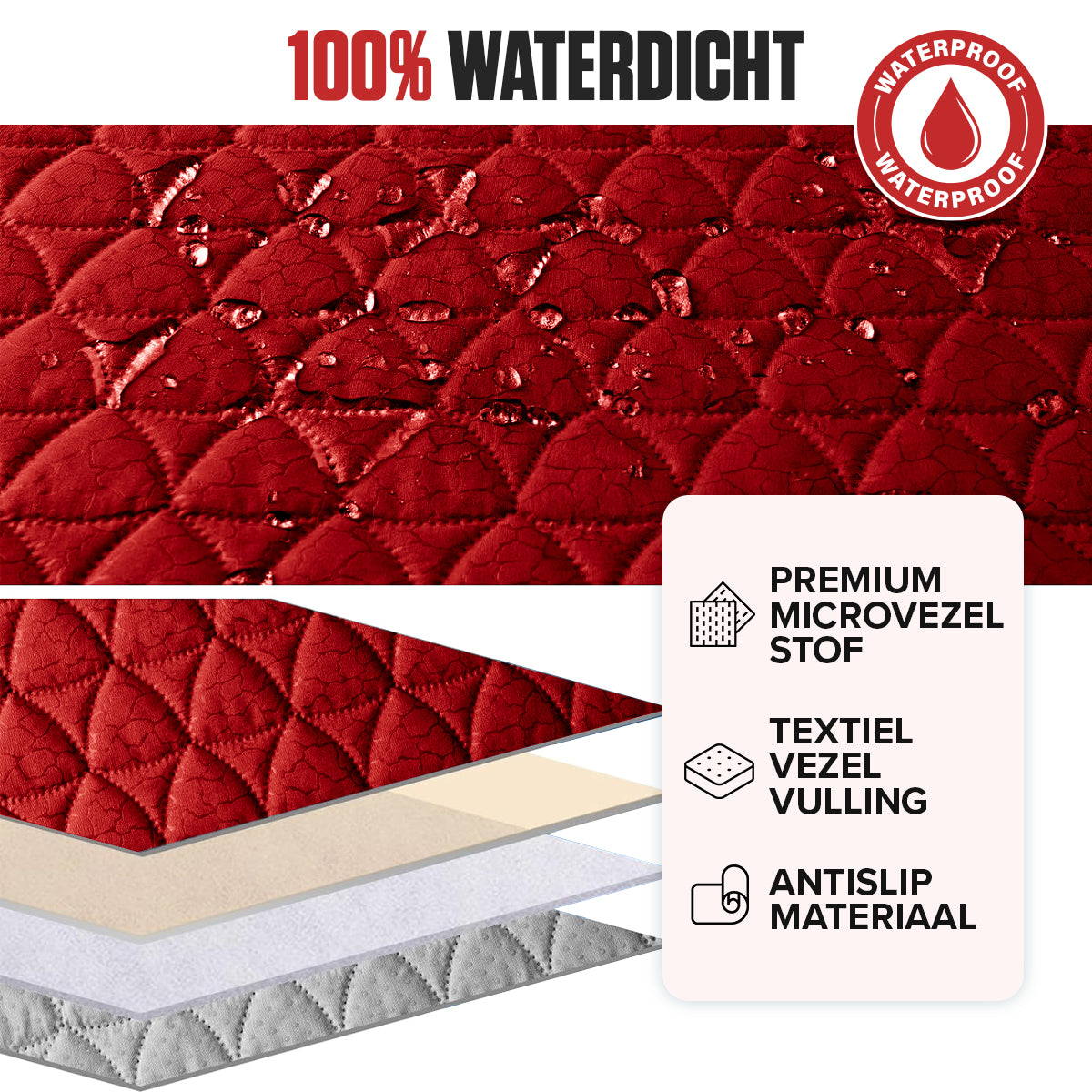 Waterdichte Bankstoel Beschermer voor Sofa