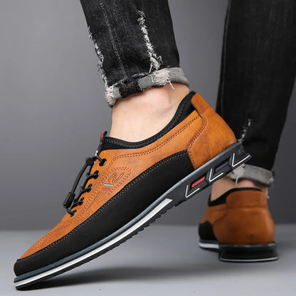 Heren Oxfordschoenen met Veters voor Werk en Dagelijks Gebruik