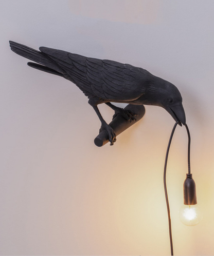 Vogel Tafellamp Unieke Kraaienlamp Dekoratie