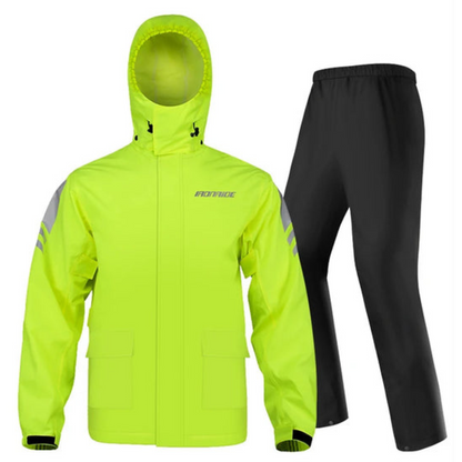Waterdichte Motorregenjas Unisex Winddicht Ergonomisch