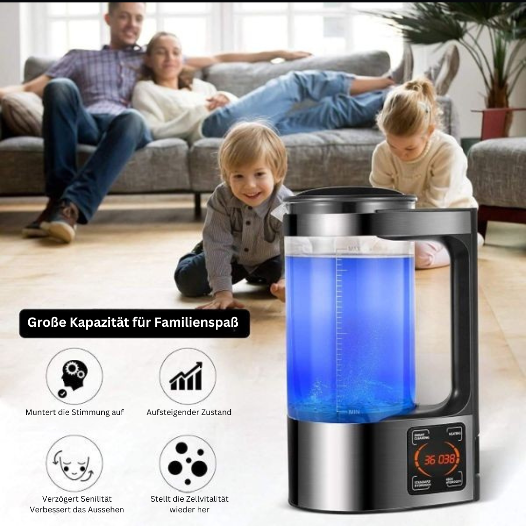 Waterreiniger Elektrisch met Waterstof en Alkaline Functie