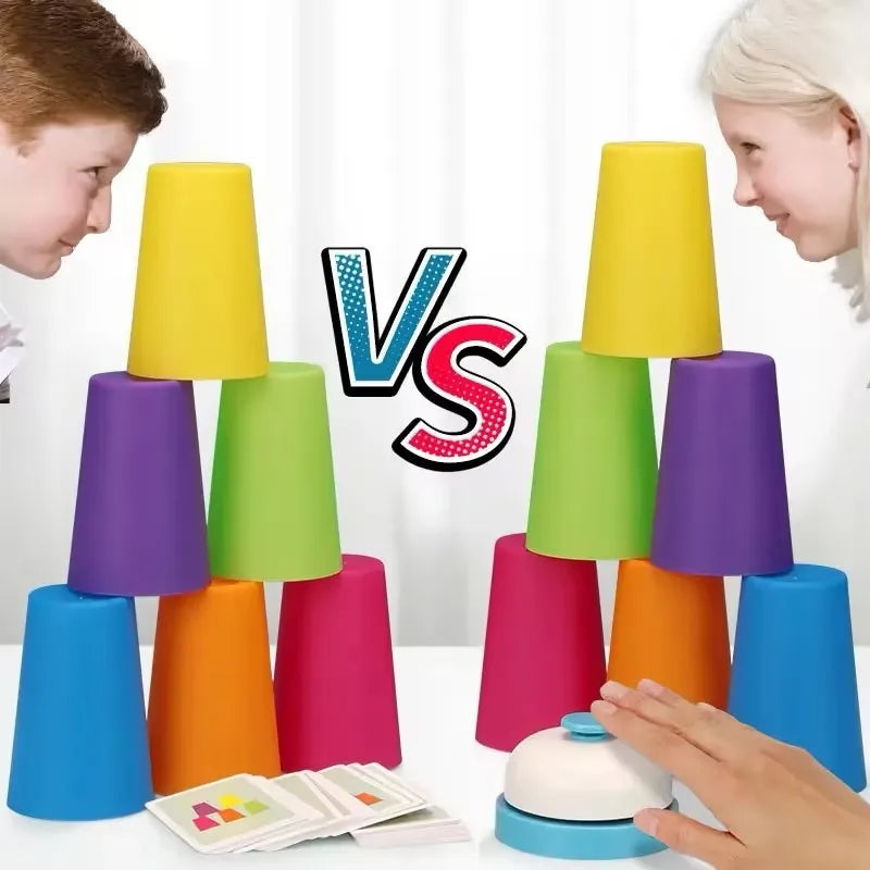 Montessori Speelgoed Stapelbekers voor Kinderen Leerstapel - Velinix