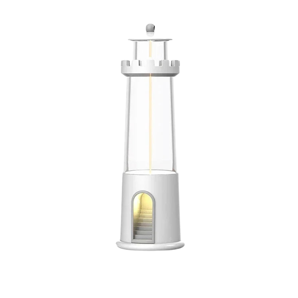 Maanprojectorlamp Dimbaar Bluetooth Vuurtoren Effect
