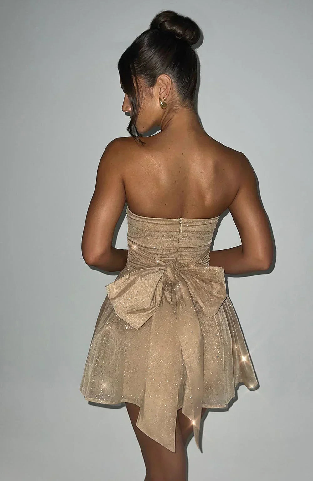 GlamourDress™ – Dames Galajurk met Glitter voor Feestelijke Gelegenheden-4