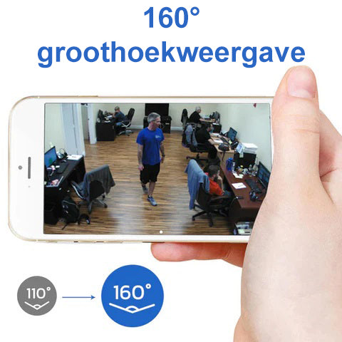 Draadloze Beveiligingscamera Full HD met Nachtzicht en Lange Batterijduur