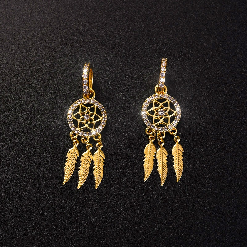 Gouden Oorbellen 14K Elegante Verfijning