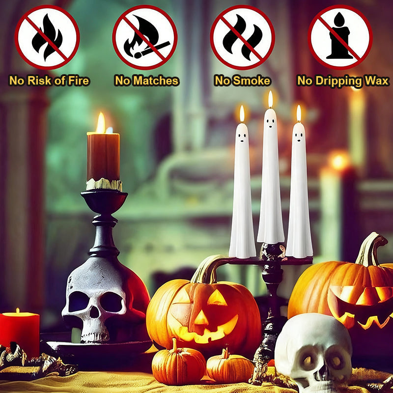 Halloween Lamp Spooklicht Afstandsbediening 3D Vlam Effect