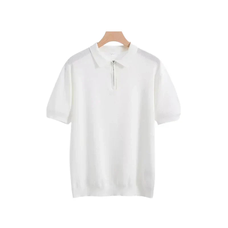 Rome™ – Heren Polo Shirt Met Ademend Mesh Voor Comfortabele Stijl-3