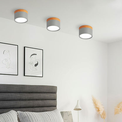 LED Plafondlamp Compact Modern Aluminium Design