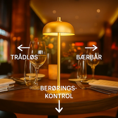 Draadloze Tafellamp met Aanraakbediening Dimbaar LED Licht