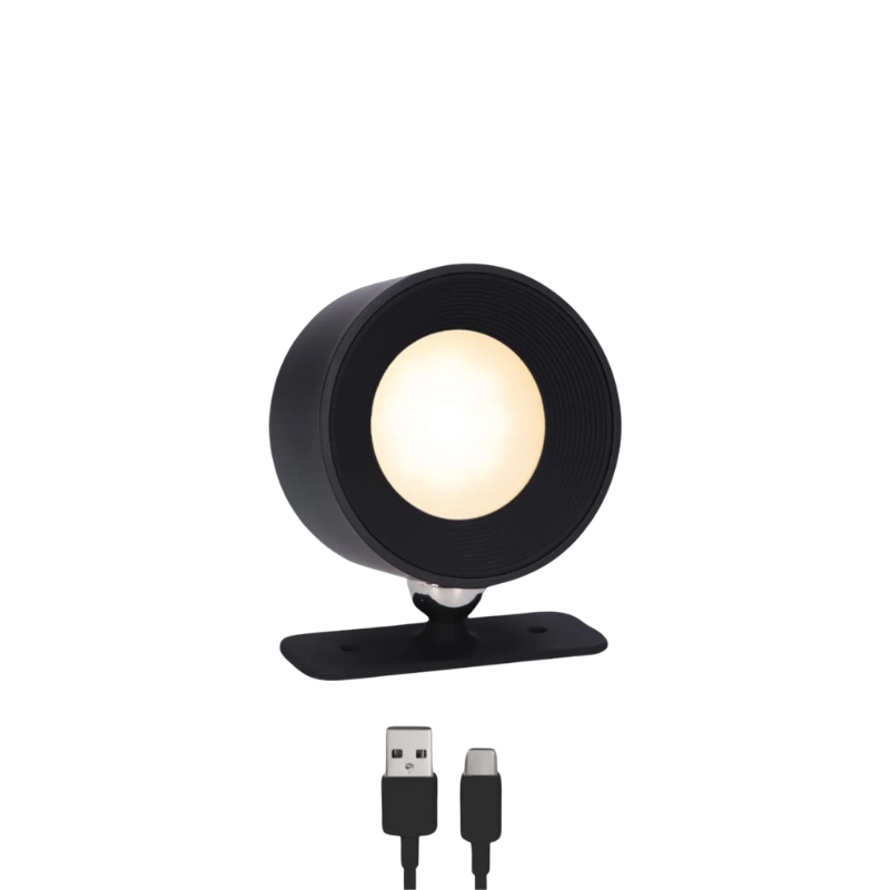 LED Wandlamp Dimbaar Draadloos 360° Draaibaar