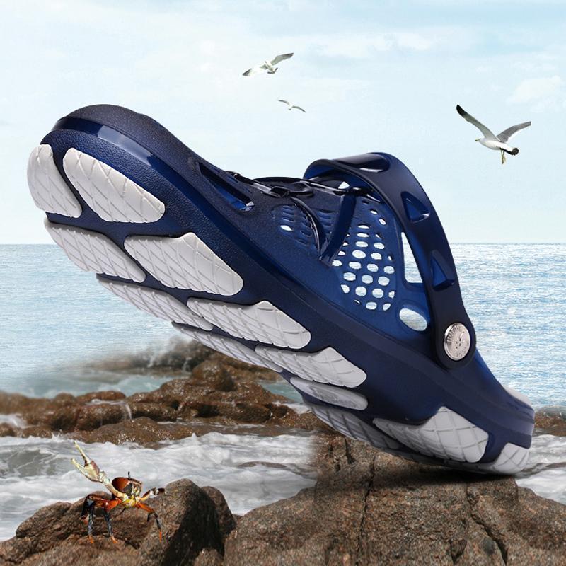 Heren Strandpantoffels Ademende Mesh Sandalen Comfortabel - Velinix
