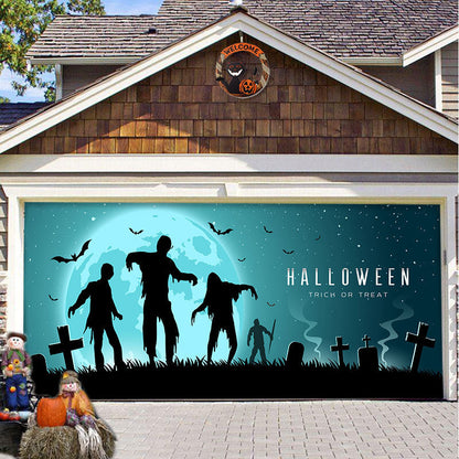Halloween Garagedeur Shade Spookachtig Decoratie