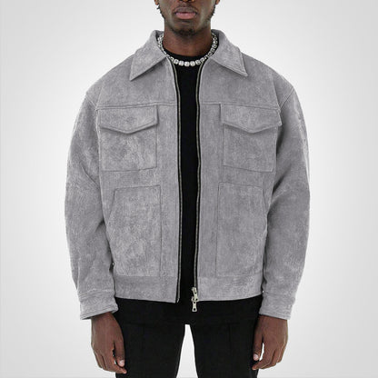 Suède Jack Retro Stijl Tijdloos Design