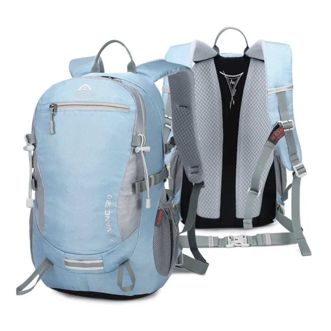 Wandelen Rugzak 20L Waterdicht en Lichtgewicht met Regenhoes