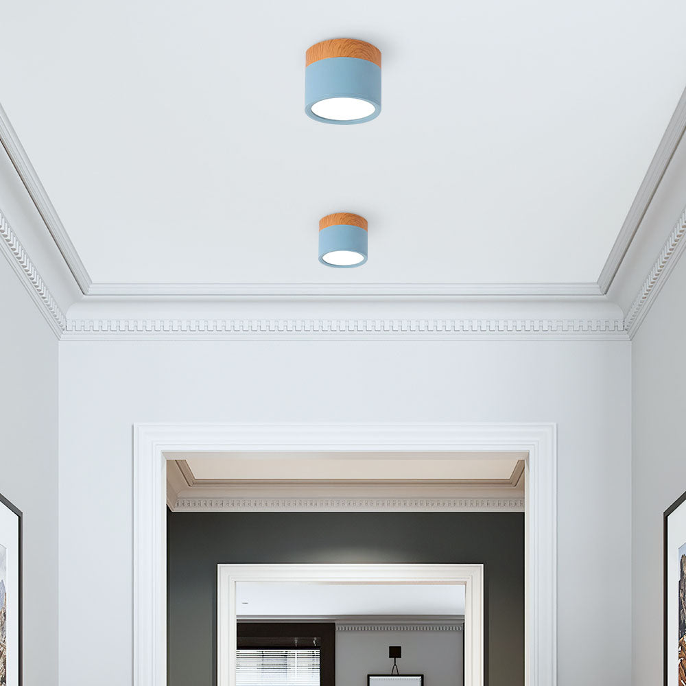 LED Plafondlamp Compact Modern Aluminium Design