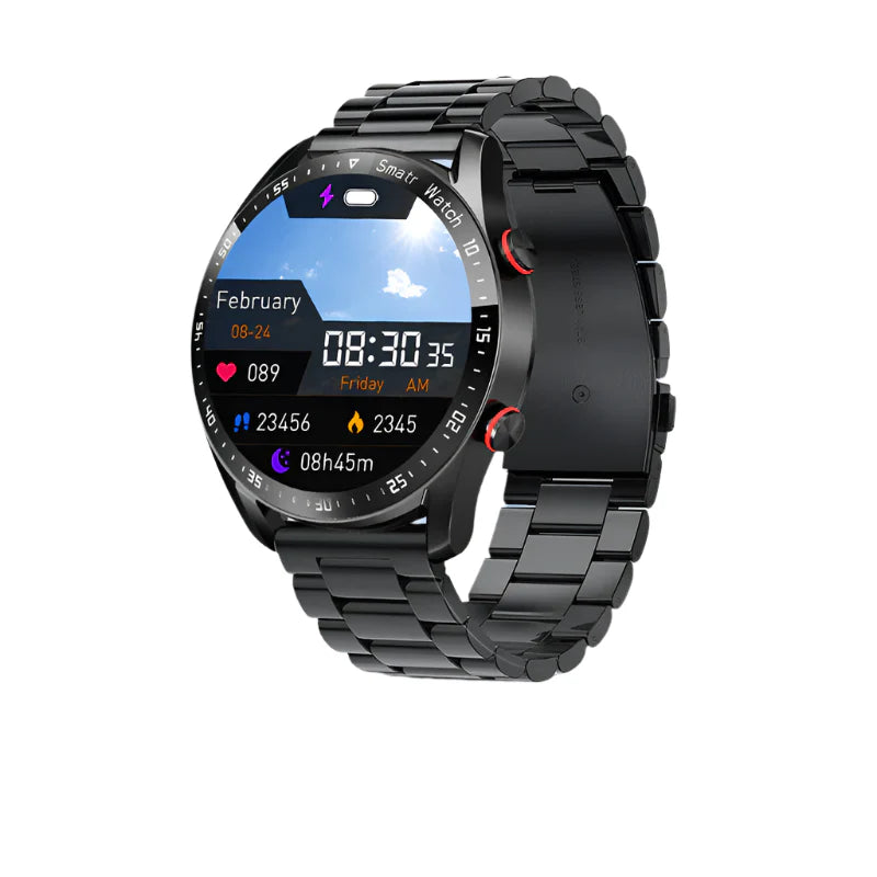 Slimme Horloge LuxuraTech HW20 Met Gratis Cadeau