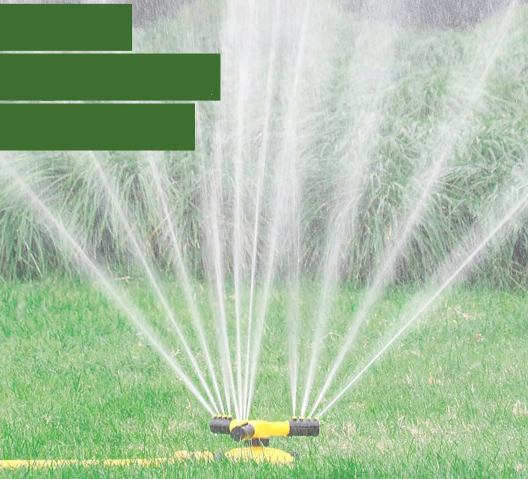 Automatische Tuin Sproeier 360º met 15M Slang