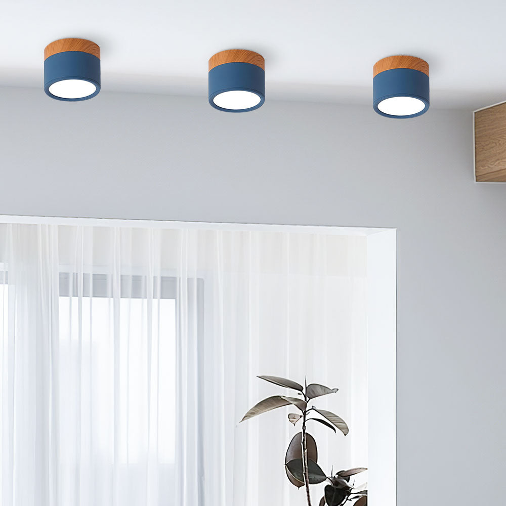 LED Plafondlamp Compact Modern Aluminium Design