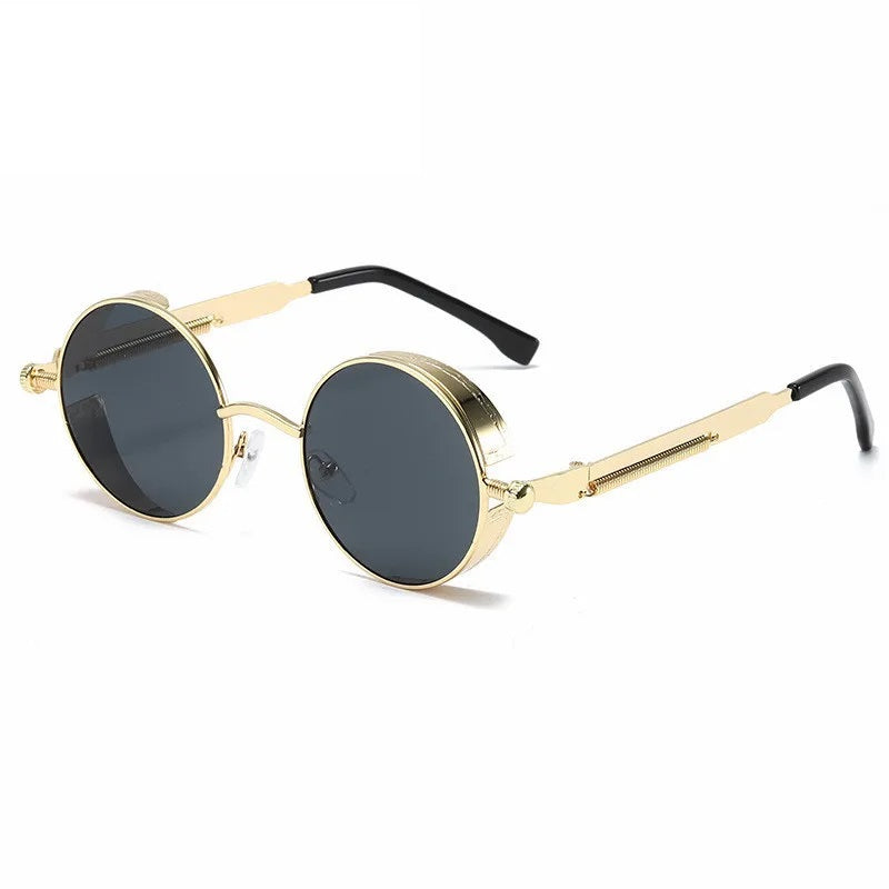 Ronde Zonnebril Unisex Vintage Stijl UV400 Bescherming