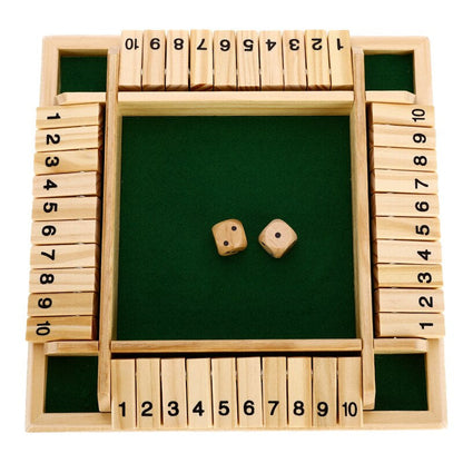 Bordspel met Dobbelstenen en Flappen voor Gezellige Spelmomenten