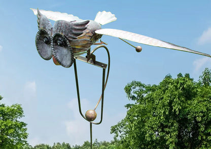 Windgenerator Vogelvormig Metaal Decoratief Tuinornament