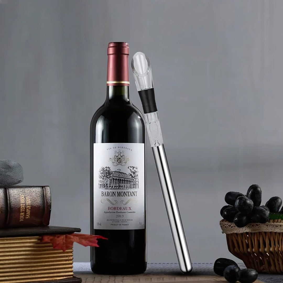 Wijnkoelstick Luxe Design voor Perfecte Wijntemperatuur
