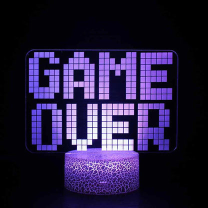 Gamer Lamp met 3D LED Verlichting voor Een Ultieme Game Ervaring