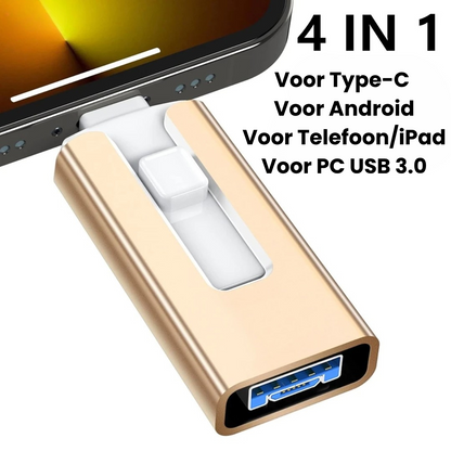USB-Stick met Directe BestandsOverdracht Zonder Internet