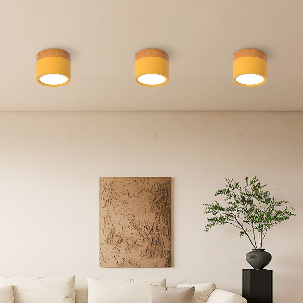 LED Plafondlamp Compact Modern Aluminium Design