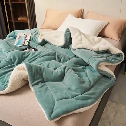 Zachte Fleece Deken Warm en Plush voor Bank en Bed