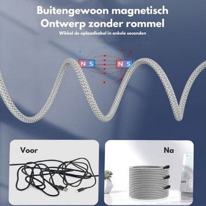 Magnetische Kabel Organiser Tangle Free voor Snoerbeheer
