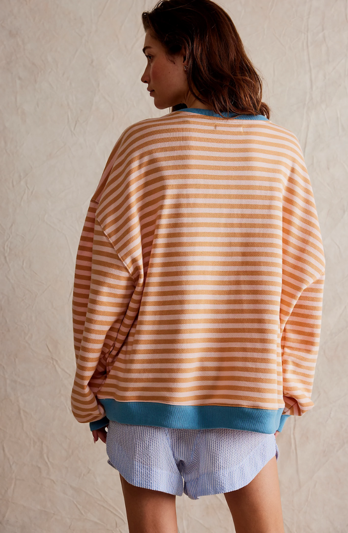 Zarina – Gestreepte Sweatshirt voor Dames – Relaxed & Trendy