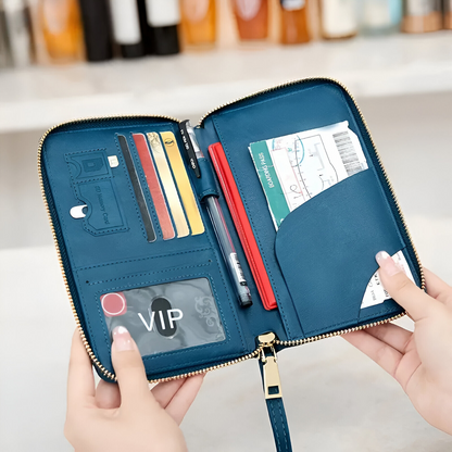 RFID Reis Paspoort Houder LuxuraGuard Beschermhoes