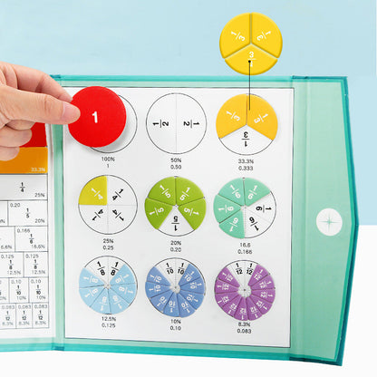 Magnetische Breukenschijf voor Kinderen Leer Breuken Gemakkelijk